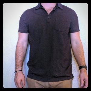 BR Burgandy, short sleeve Polo